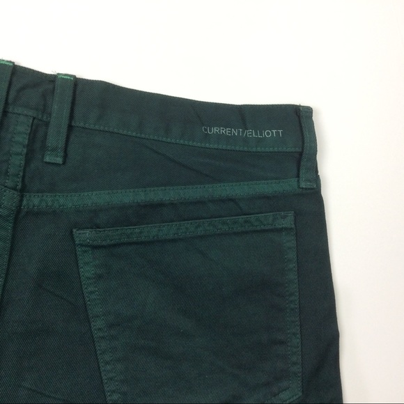 Current/Elliot | Boyfriend Short Green - Picture 3 of 5
